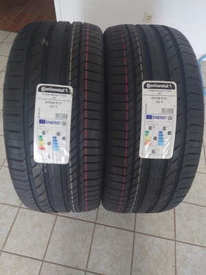 2 Continental Sport Contact 5 Sommerreifen 275/45 R21 NEU