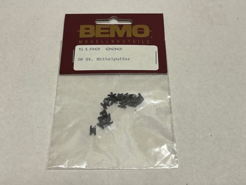 BEMO H0m 20 St. Mittelpuffer 5180 000 | Condition: Neu