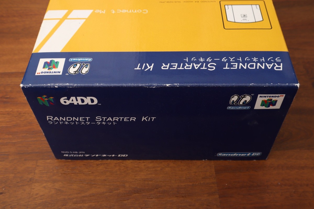 Nintendo 64DD Randnet Starter Kit for sale online | eBay