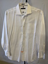 Tommy Hilfiger Dress Shirt Mens XL (17-17.5 34/35) White Button Down Non-Iron