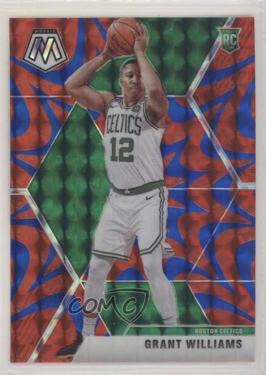 2019-20 Panini Mosaic Rookies Reactive Blue Prizm Grant Williams #217 3zh