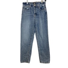 BDG Urban Outfitters High Rise Slim Straight Button-Fly Women's Blue Jeans 26