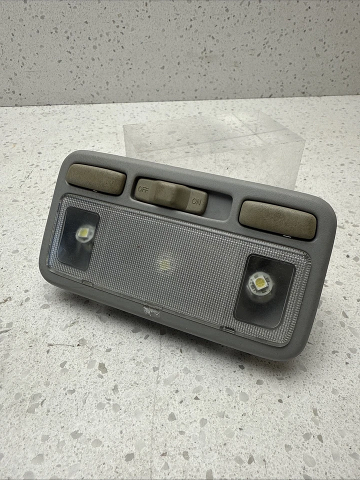 Luz domo mapa delantero gris claro Honda Civic 2001-2005 OEM Foto 3 de 4