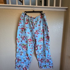 Nick Nora Pajamas Strawberries Size XL , Bottoms Only