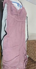 Azazie Millie vintage / dusty mauve bridesmaid dress *plus size 16-18*
