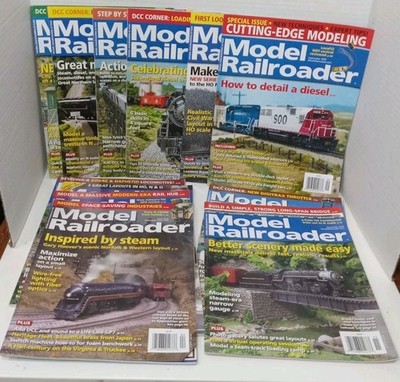 Model Railroader Magazine 2020 Lot of 12 Complete  Issues. Trains Hobbyist Guide