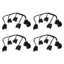 4X 27350-2B000 Ignition Coil Cable Plug Wire Harness for Soul Ceed7699