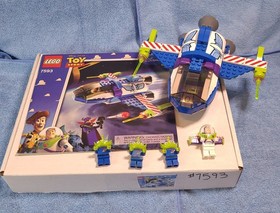 LEGO Toy Story Buzz Lightyear Star Command Set &ndash; Complete w/ Buzz, Ship,...