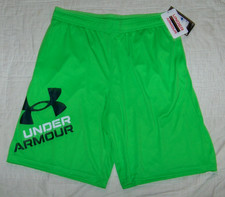 Youth Under Armour Athletic Shorts - Lime Green - XL Loose - New with Tags