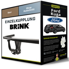 Starre Anhängerkupplung für FORD Kuga 05.2012-jetzt II Typ DM2 Brink NEU