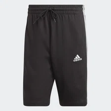 adidas men Essentials Single Jersey 3-Stripes Shorts