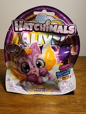 1 HATCHIMALS ALIVE Neon Rainbow Blind Mystery Minifigure Pack NEW collectable
