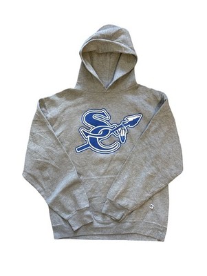 Russell Athletic Sapulpa Chieftains Oklahoma Gray Hoodie Sweatshirt Size Medium