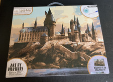 Harry Potter Hogwarts Castle Paint by Numbers Art Craft Set 16 x 20" Open Box