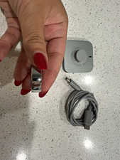 Oura Ring Gen 4 Size 8 Silver w/ Charging Dock Cable Set