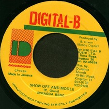 Spragga Benz - Show Off And Modle (7") (Very Good Plus (VG+)) - 3879898330