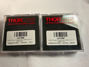 Thorlabs LA1258 & LA1259 Plano Convex Lens 25.4mm N-BK7 Lot Long FL