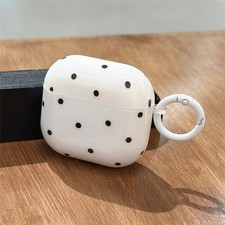 360  Protective Case for Airpods 2 3 4 Pro 2 3 Polka Dot Design Shockproof Cover