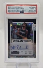 2021 Panini Contenders Anthony Edwards Veteran Ticket Auto Cracked Ice /25 PSA
