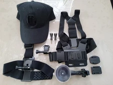 GOPRO ACCESSORIES KIT . Outdoor Action Sports Camera Mount Set bundle