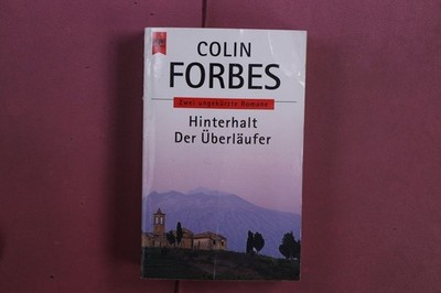 406278 Colin Forbes HINTERHALT / DER ÜBERLÄUFER Wilhelm Heyne Verlag Zwei