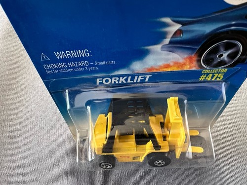 Hot Wheels Forklift Yellow 1995 Collector #475 Die-Cast - Picture 3 of 4