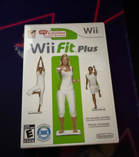 Wii Fit Plus (Wii, 2009) Game Only - Wii Balance Board NOT INCLUDED - Game Teste
