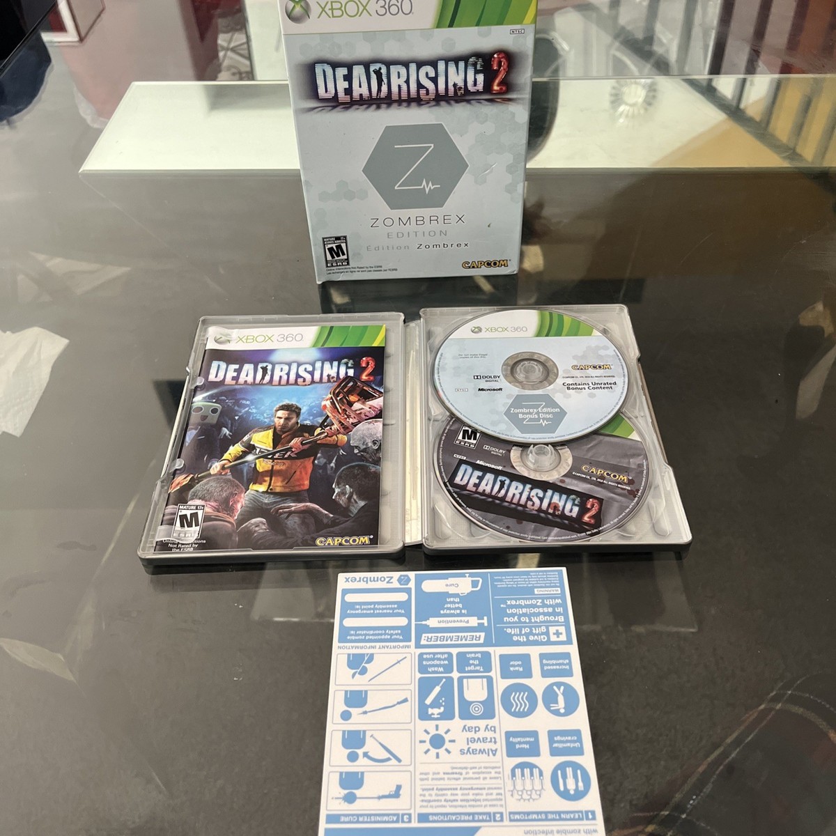 Dead Rising 2 Zombrex Edition w/ Steelbook Not Complete (Microsoft