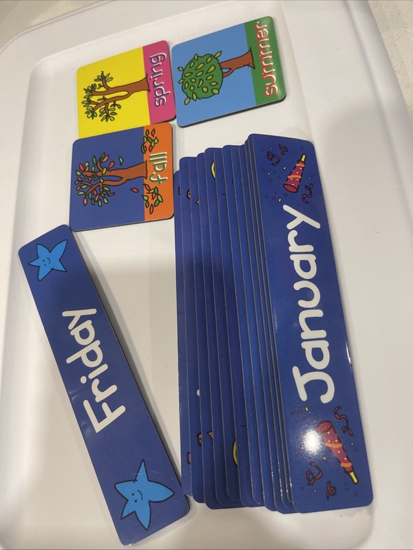 Magnetic Classroom Management Tool Mixed Lot Months Are Complete