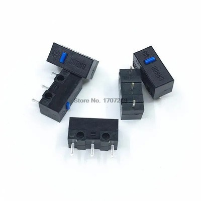 10Pcs HUANO Micro Switch Red Yellow Pink White Blue Green dot Blue Shell Pink