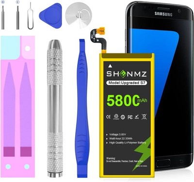 For Samsung Galaxy S7 Battery 5800mAh 2025 Pro Version 0 Cycle Li Polymer