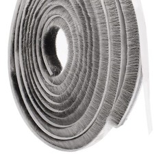 5m Zugausschluss - Bürstendichtung Wetterleiste - für Schiebetüren - Fenster