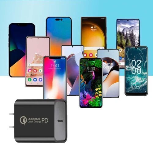 Lote de cables de cargador de pared rápido tipo C Fit Google Pixel 8 7 6 Pro 7a 6a 5 4 3 Foto 3 de 4