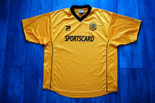 HULL CITY 2001 2002 HOME FOOTBALL PATRICK SHIRT SOCCER JERSEY VINTAGE SIZE 46-48