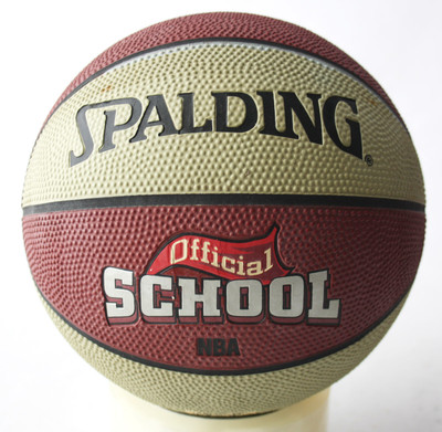 RARE 2007 SPALDING NBA OFFICIAL SCHOOL OUTDOOR BASKETBALL GAME