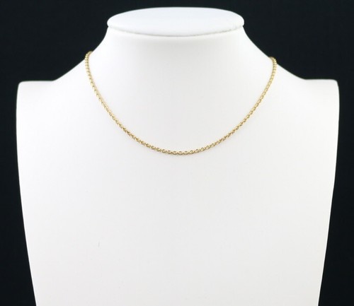 Auth BVLGARI Chain Necklace BVLGARIBVLGARI 41cm 18K 750 Yellow Gold - Picture 3 of 3