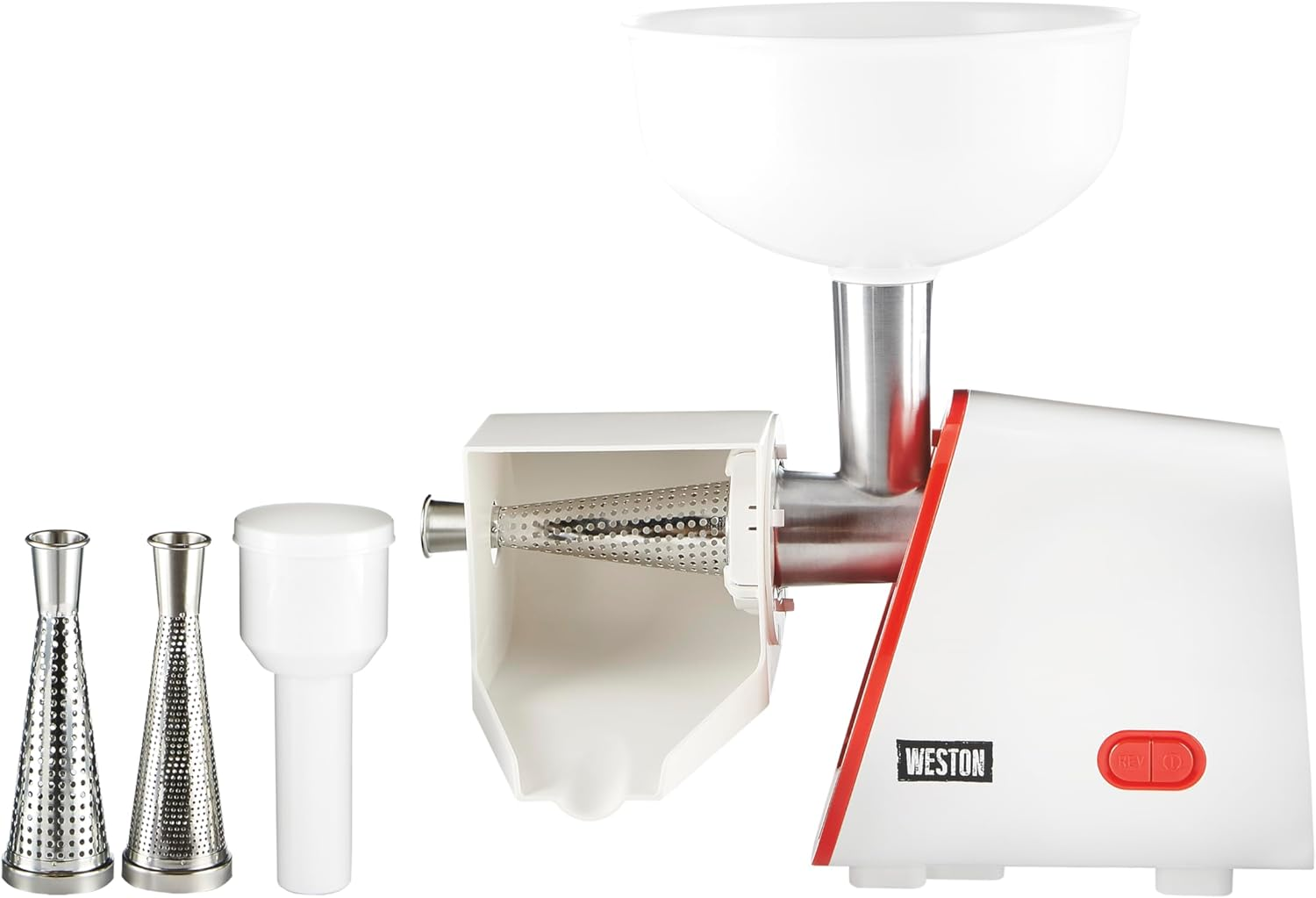 Deluxe Electric Tomato Strainer for Salsa Fruits Apples and Sauces