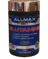 Allmax Essentials Glutamine,3.53 oz(100g) Improve Recovery & Immune Function