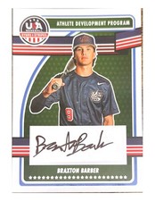 2023 Panini USA Stars & Stripes [Auto] #ADPS-BB Braxton Barber