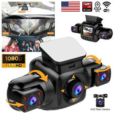  Dual Dash Cam Front and Inside with 64GB Card,Milerong