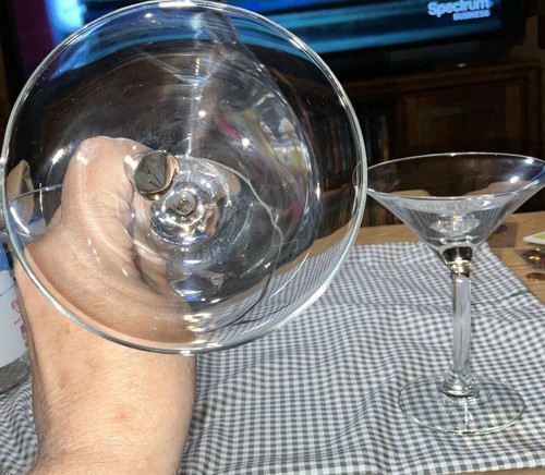 Juego de 2 vasos de martini con vástago desplazado curvo Libbey Swerve vajilla de bar - Imagen 12 de 21