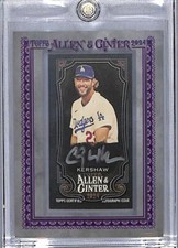 2024 Allen & Ginter Mini Clayton Kershaw NM-MT Auto 3/25 Dodgers
