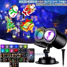 Impermeable Proyector Laser Luces Con Control Remoto Para Exteriores de Navidad