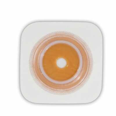 Sur-fit Natura Stomahesive Flexible Pre-cut Wafer 4 x 4 Stoma 1-1/4 Box of 10
