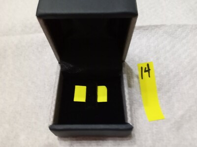 Jewelers Empty Navy/Silver Ring Box Unique Design Unique