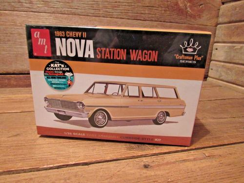 AMT 1963 Chevy II Nova Station Wagon Craftsman Plus Series - Spotlight Hobbies
