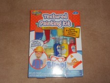 NEW, Blippi - Textured Painting Kit - Creative Kids, CONSTRUCTION ZONE