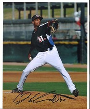 CJ Carl Edwards Jr. Signed Autographed 8x10 Photo Rangers Cubs