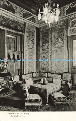 R619604 Sinaia Muzeul Peles Salonul turcesc Republica Populara Romina 3772 C P C