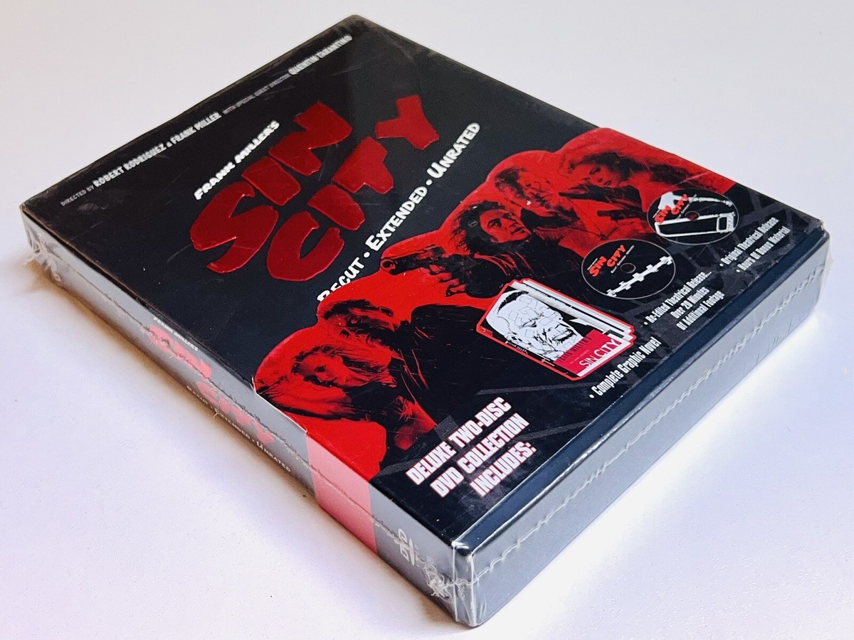Frank Miller's SIN CITY Recut Extended Unrated 2-Disc DVD 2005